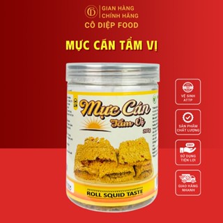  Mực Cán Tẩm Nguyên Con - Loại Đặc Biệt - Lon 200Gr 250Gr  Đầy Đủ Hồ Sơ Công Bố & Kiểm Nghiệm Sản Phẩm  