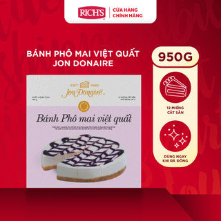  Bánh Đông Lạnh Phô Mai Việt Quất Jon Donaire Hộp 950g 