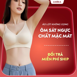 Áo Lót Không Gọng Nâng Ngực Tự Nhiên Bản To Ôm Trọn Ngực Thoải Mái AHBRA SA13