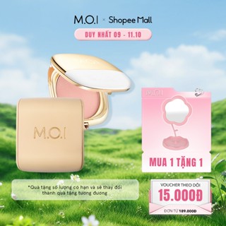 Bộ đôi phấn nước MOI Baby Skin Cushion và Phấn má có ánh nhũ phiên bản lễ hội