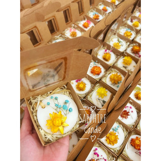  Hộp quà tặng sáp thơm hoa khô tinh dầu thiên nhiên treo tủ xe hơi túi xách - khử mùi ẩm mốc decor phòng sang trọng 