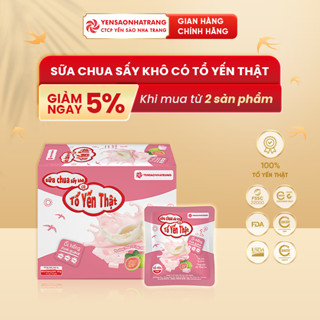 [MUA 2 GIẢM 5%] Sữa chua sấy khô có tổ yến thật - Ổi hồng 96g | 30 gói - CTCP Yến Sào Nha Trang