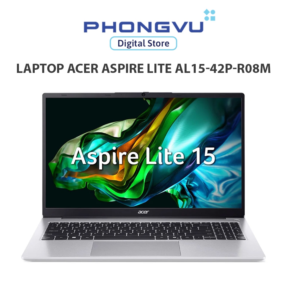 Laptop Acer Aspire Lite AL15-42P-R08M (Ryzen 7 7730U/ AMD Radeon 16GB/ 512GB/ Windows 11 + Office) - Bảo hành 12 tháng