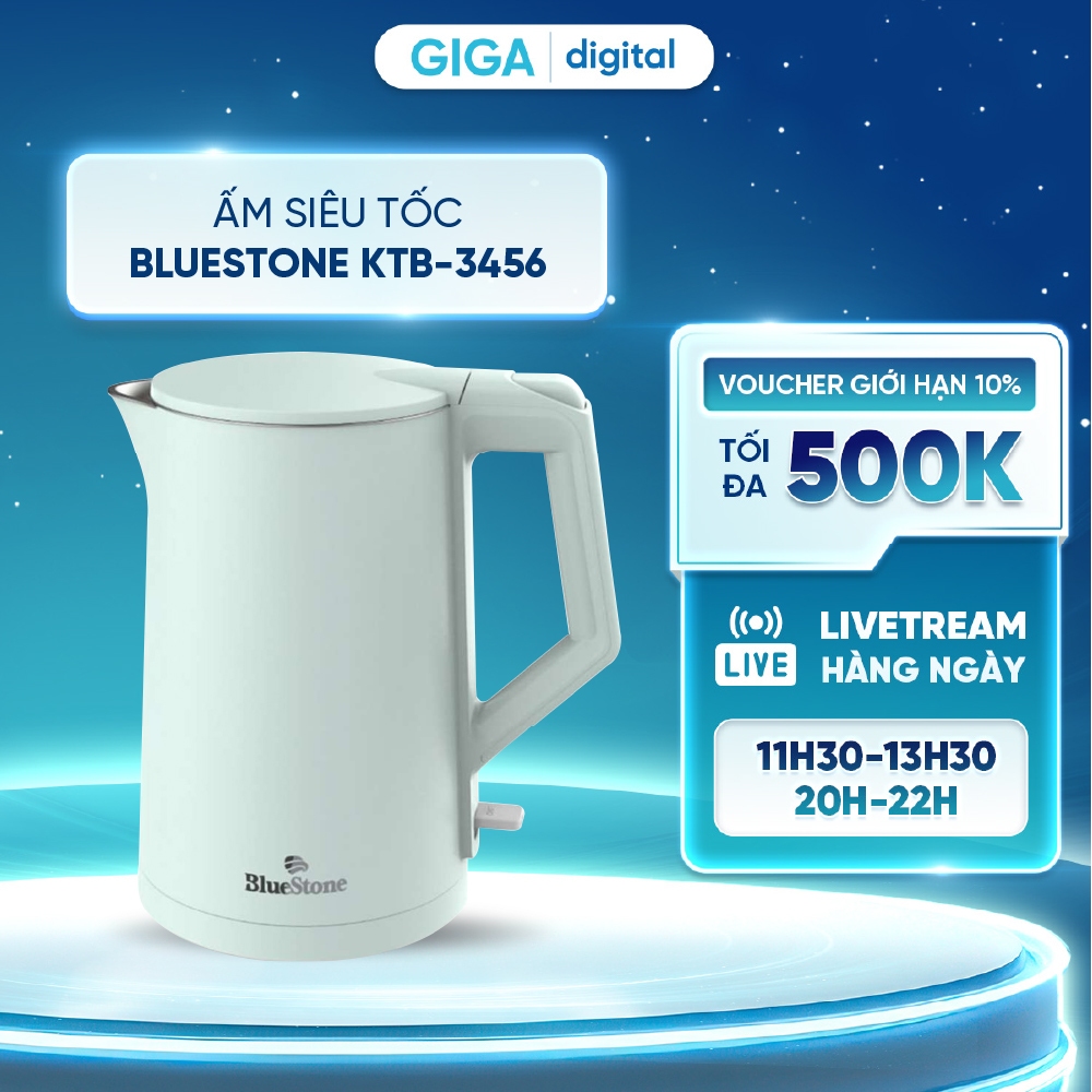 Gợi ý ấm siêu tốc BlueStone 1.7L đáng mua cho gia đình