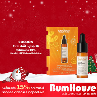 Tinh chất nghệ Hưng Yên 10% / 22% vitamin C sáng da chuyên sâu & mờ vết thâm Cocoon 5ml