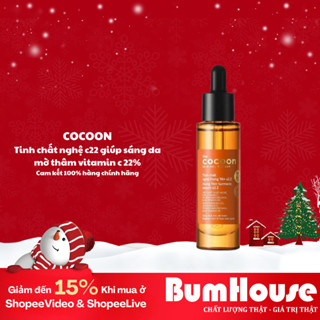 Tinh chất nghệ Hưng Yên x2.2 (serum) với 22% vitamin C sáng da chuyên sâu & mờ vết thâm Cocoon 30ml