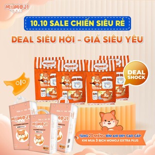   Quà tặng ê hề  Combo 3 Bịch Tã Bỉm Momoji Siêu thấm hút NB64 S60 M56 L54 XL50 XXL48 