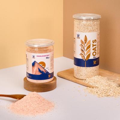 Combo Detox - Dưỡng Lành YẾN MẠCH TÂY ÚC & MUỐI HỒNG HIMALAYA Thanh Lọc Cân Bằng Dinh Dưỡng