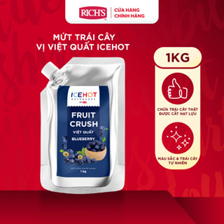  Mứt Trái Cây Vị Việt Quất ICEHOT Túi 1Kg 