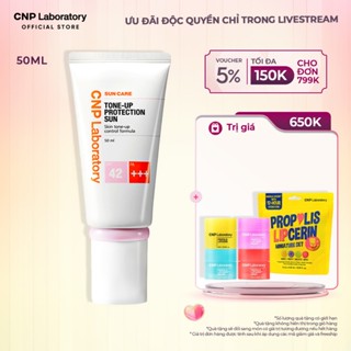 [CNP Laboratory Official x KOL] Kem chống nắng nâng tô.ng da CNP Tone-Up Protection Sun SPF42/PA+++ 50ml (live)