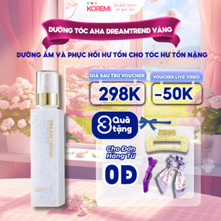 Essence AHA Dream Trend Dưỡng Tóc Mềm Mượt,Quyến Rũ sau 3s, KOREMI phân phối chính hãng, chai Vàng+Combo với máy làm tóc