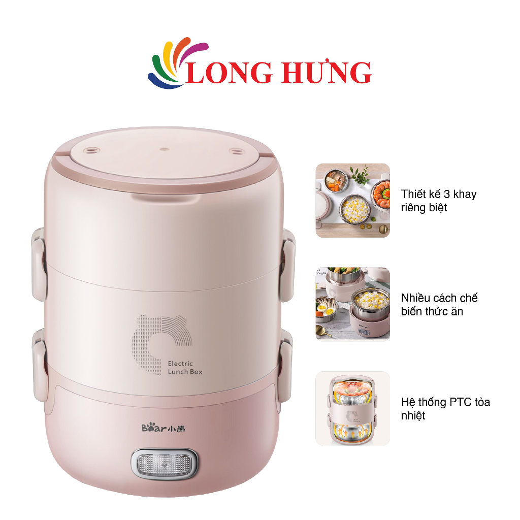 Hộp cơm điện Bear DFH-B20S6 - Hàng chính hãng