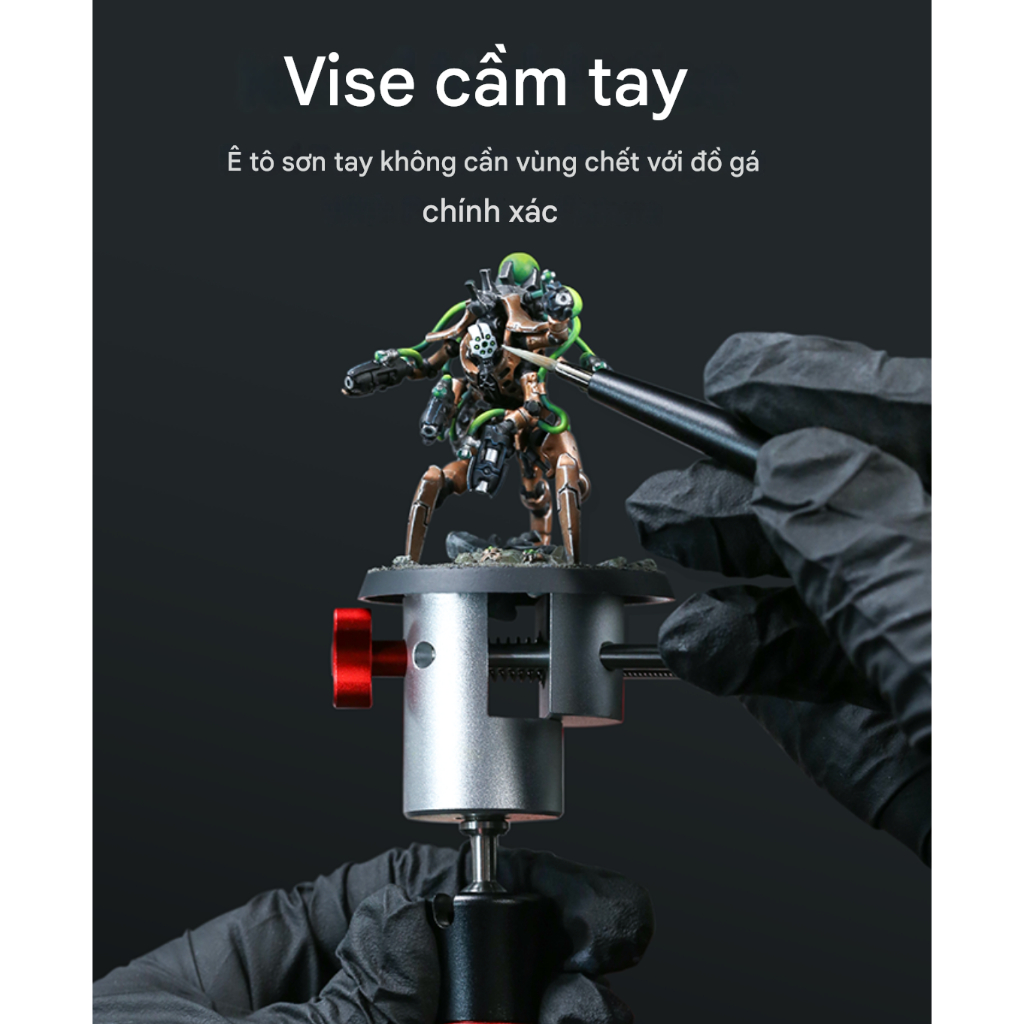 DSPIAE AT-HV Kẹp Mini Cầm Tay Cao Cấp – Giá Đỡ Chi Tiết Model, Sơn Airbrush & Panel Line Precision
