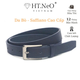 Dây Thắt Lưng Nữ Da Bò Saffiano Cao Cấp HT.NeO - DL08 ( BẢO HÀNH 2 NĂM )