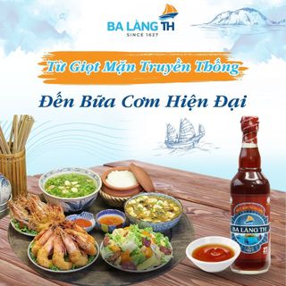 Nước Mắm Chắt Sành Ba Làng TH 400 Năm Truyền Thống Chai Thủy Tinh 500ml