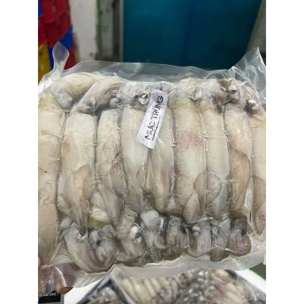 Mực trứng 1kg net 7 size 15-20 con (giao hỏa tốc tphcm)