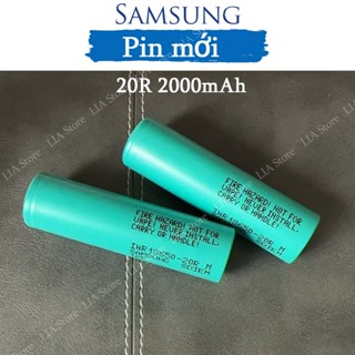 Pin 18650 Samsung 20R 2000mAh - 3.7V 20A - Hàng Hàn Quốc - Bảo Hành 12 Tháng
