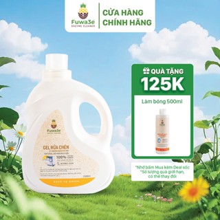 Nước Rửa Chén Cho Máy Rửa Chén Bát Fuwa3e Enzyme Sinh Học Dạng Gel 2L