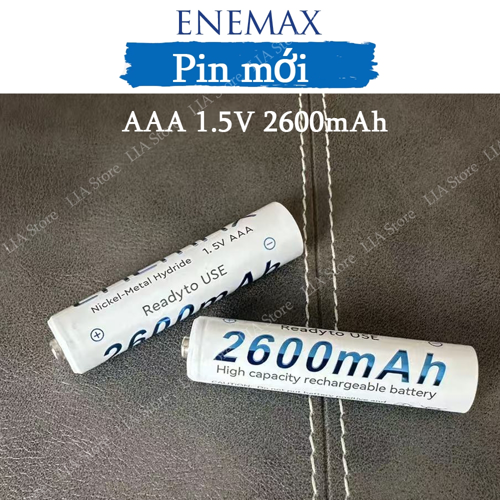 Pin AAA ENEMAX 2600mAh 1.5V - Pin Sạc - Dùng Cho Đèn, Đồ Chơi, Mouse, Remote Sản xuất tại Nhật Bản
