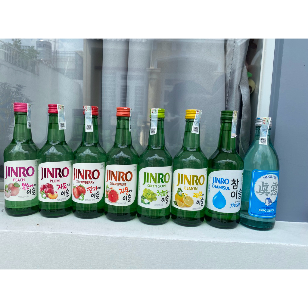 Sô Chu Soju JINRO Hàn Quốc 360ml-nhập khẩu