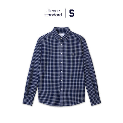 (New Arrival) Áo sơ mi SilenceStandard Juniper Logo S/ Check Shirt [SO43]