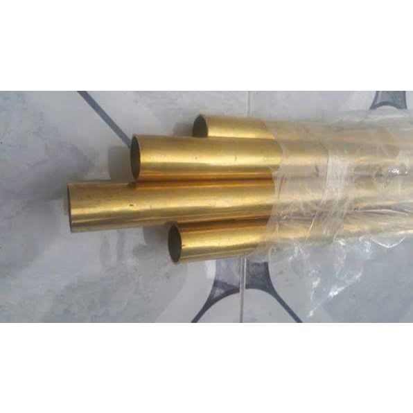 Ống đồng vàng phi 25mm, dày 1mm. Dài 1m