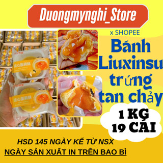 Bánh Trứng Tan Chảy Ngàn Lớp thơm ngon DMN HouSe, bánh liu nhân trứng muối tan chảy siêu ngon vị vừa ăn không ngọt gắt
