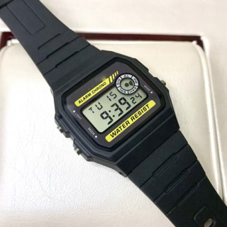 Đồng hồ điện tử nam F94/F91 -WA Dây cao su standard , chống nước, siêu