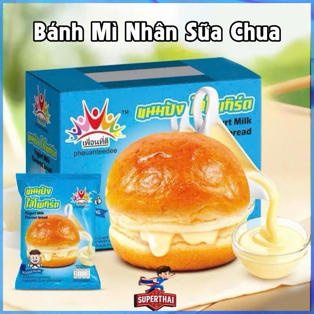 Bánh mì nhân sữa chua Yogurt Milk Thái Lan