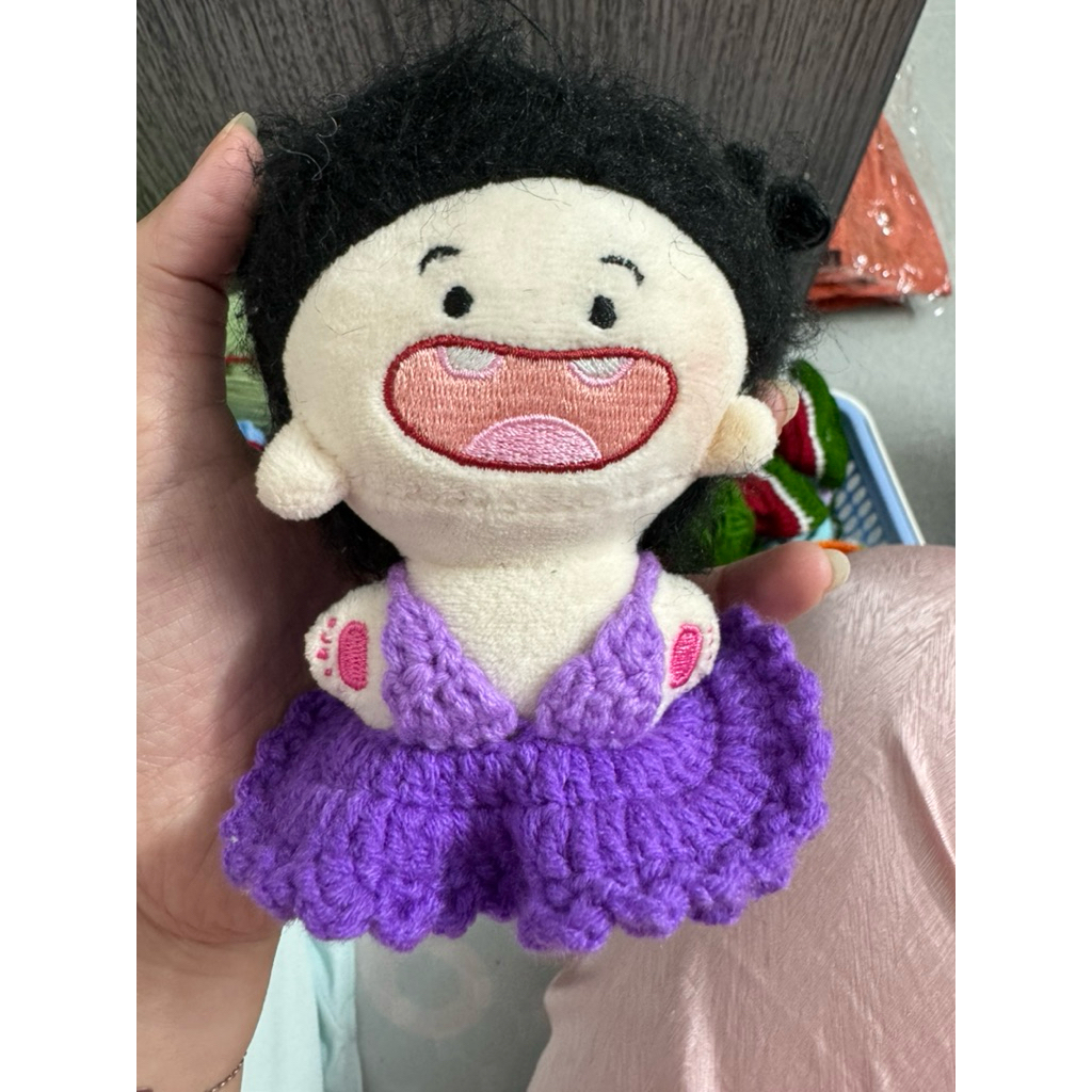 Váy yếm cho doll 10cm - Phụ kiện doll cung hoàng đạo