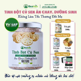 Tinh Bột Củ Sen Thực Dưỡng – Dinh Dưỡng Thuần Chay, Hỗ Trợ Sức Khỏe | Beahea Chuẩn Sạch VietGAP