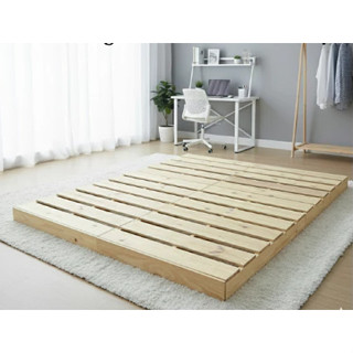   GỖ THÔNG LOẠI 1  Pallet Gỗ Thông Nhập Khẩu Mỹ Bóng Mịn Chân Cao 10cm và 20cm - Pallet Giường Gỗ Gấp Gọn -BH 3 Năm 