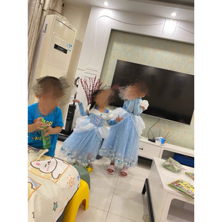 Váy công chúa lọ lem, đầm elsa hóa trang cho bé gái