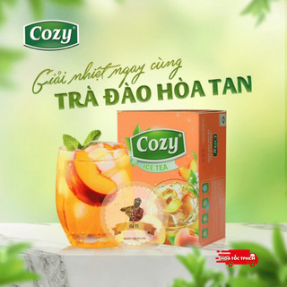 Trà Đào Cozy Hoà Tan/Cozy IceTea (16 gói x 15gr)