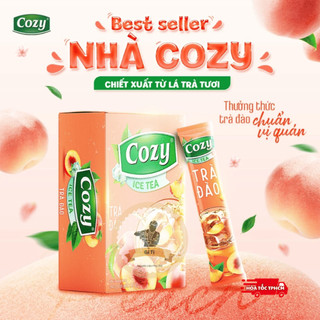 Trà Đào Cozy Hoà Tan/Cozy IceTea (16 gói x 15gr)
