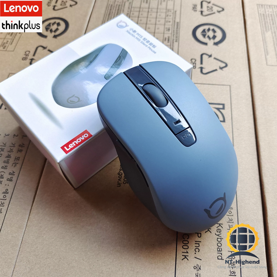 Chuột LENOVO XIAOXIN M1 Nút silent Công thái học Wireless Bluetooth Pin AA Pin sạc hàng chính hãng | BigBuy360 - bigbuy360.vn