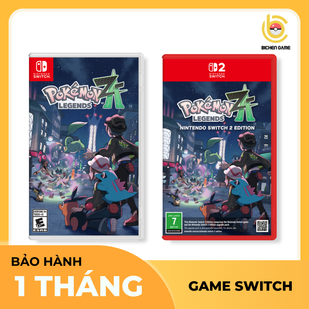 [HỎA TỐC HN] Game Pokemon Legends ZA - Game Nintendo Switch/ Switch 2