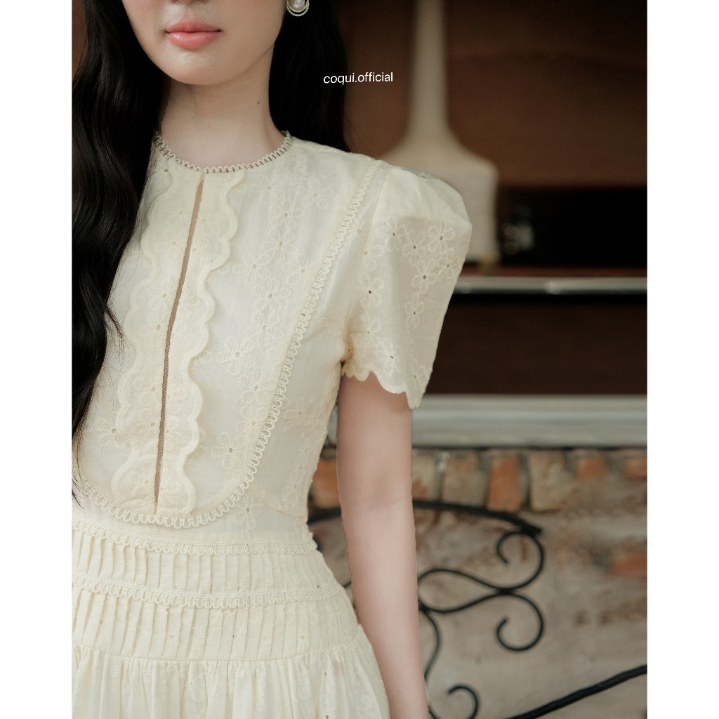 Đầm thiết kế tiểu thư dự tiệc COQUI, Đầm dự tiệc dáng dài MIRA DRESS | BigBuy360 - bigbuy360.vn