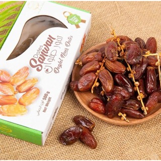 【NHẬP KHẨU】Chà Là Nguyên Cành Date Sanwan Ngon Nhất 500g – Dẻo Tự Nhiên, Không Đường, Ngọt Thanh