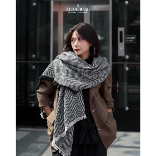  Khăn dạ dày dặn bản to siêu ấm MONDAY SCARF  +15% phí sàn   T-Ju thiết kế  