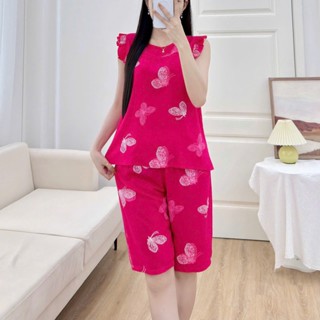 Đồ bộ tole lanh lửng cánh tiên LCT99 VNXK 45-75kg, chất tole 2 loại 1 mịn, mát