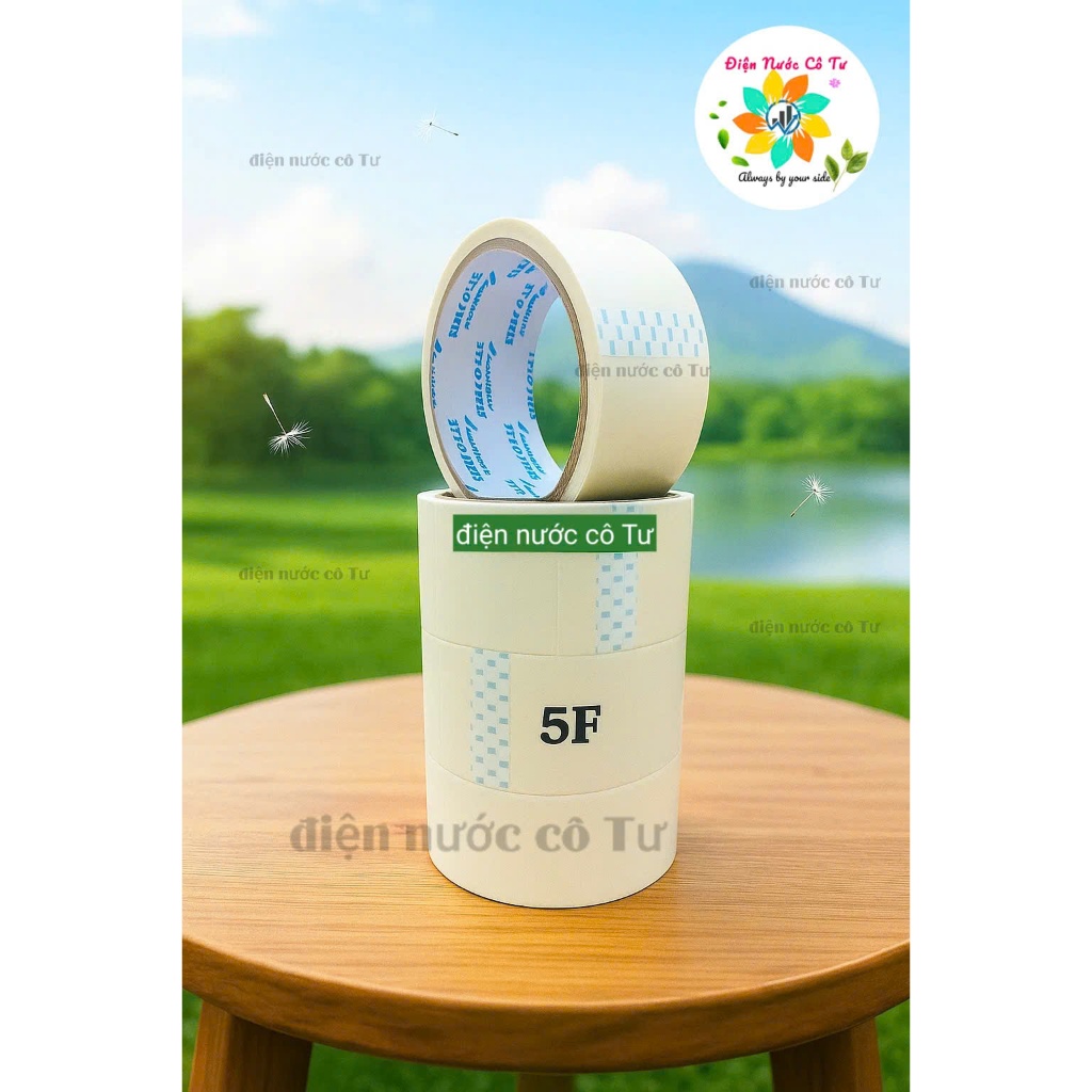 1 cuộn Băng Keo Giấy 48mm