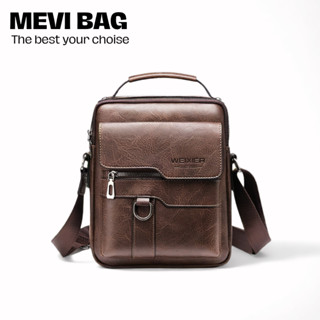  Túi Đeo Chéo Nam WEIXIER Chất Liệu Da Pu Xịn Cặp Da Đi Học Đeo Vai Đi Làm Công Sở Đựng IpadSP024 