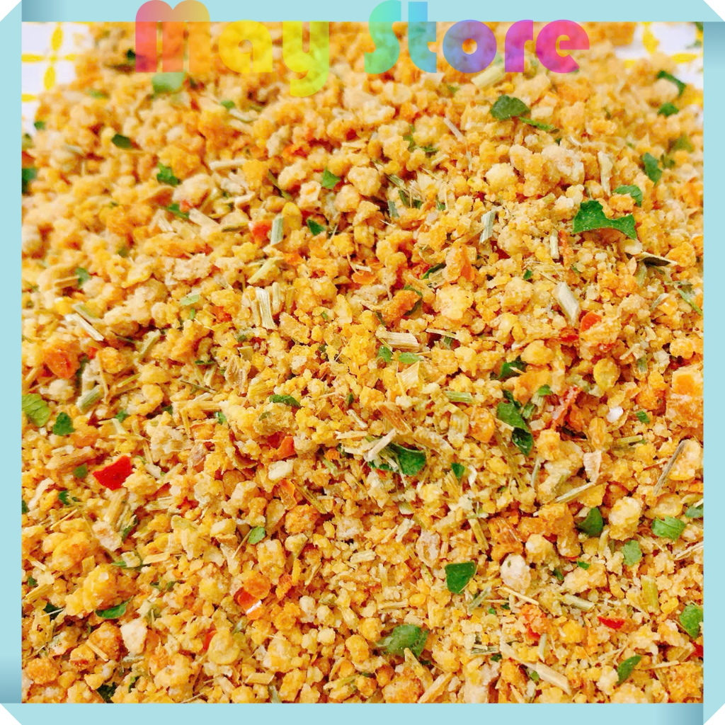 Muối Ớt Sả Lá Chanh SIÊU THƠM ÍT MẶN CAY NHẸ (Muối Xả Lá Chanh ăn chay)