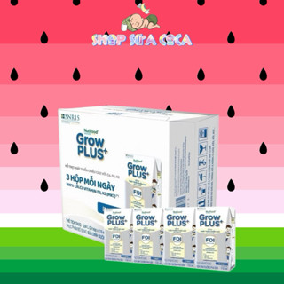 GrowPLUS Bạc 110ml/180ml date mới thùng 24 hộp