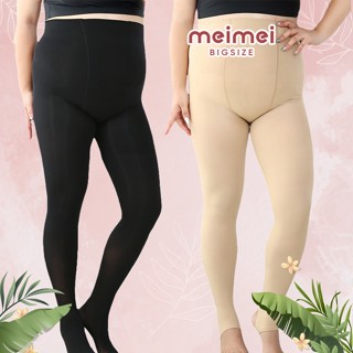  Quần tất nữ mập 90kg chất dày dặn ấm áp co dãn cao cho đùi 70cm phù hợp cho mùa thu đông - Meimei Bigize - QT02 