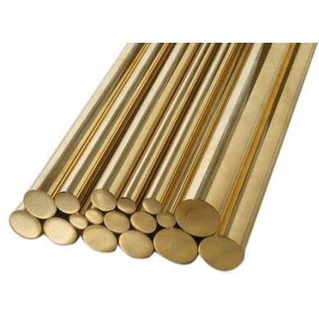 Đồng vàng tròn đặc, Phi 14mm, Dài: 60cm - 1m