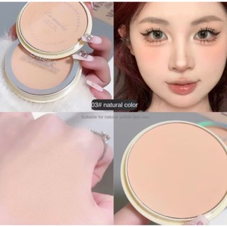  Phấn Phủ Dạng Nén Lameila Clear Transparent Makeup Kiềm Dầu Che Phủ Tốt Lâu Trôi Mịn Da Tự Nhiên 