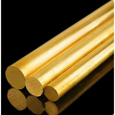 Đồng tròn vàng đặc, Phi 30mm, Dài 70cm - 1m