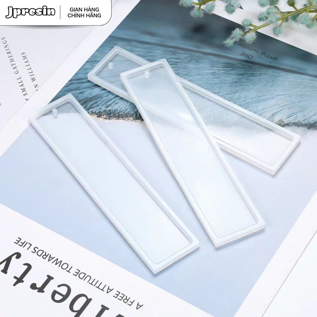 Khuôn Silicon Bookmark Đổ Resin